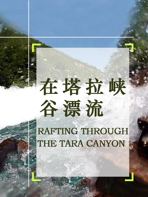在塔拉峡谷漂流}