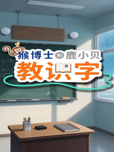 猴博士和鹿小贝教识字}