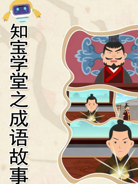 知宝学堂之成语故事6}
