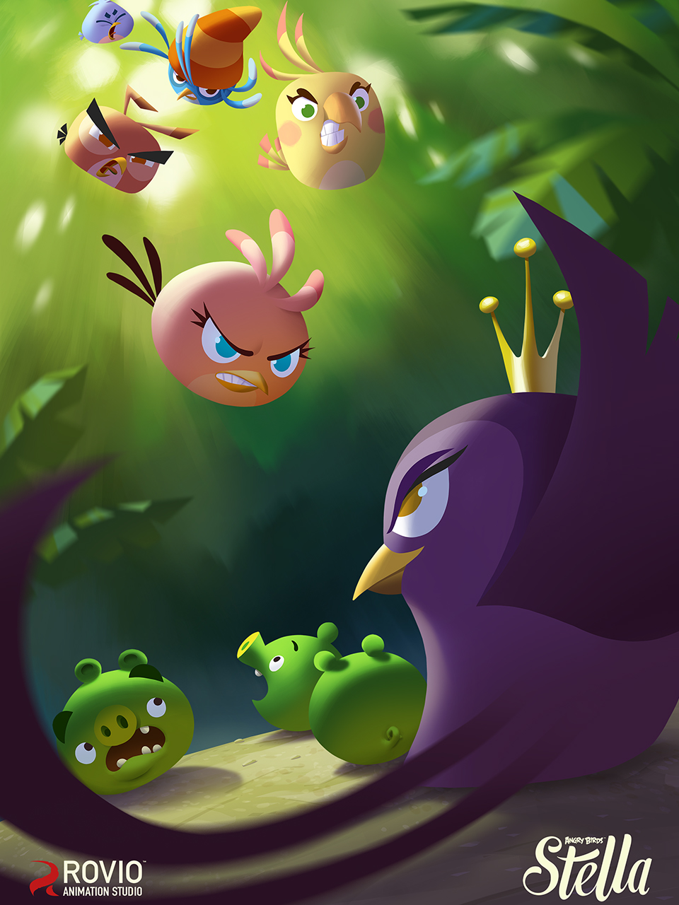 愤怒的小鸟史黛拉2}