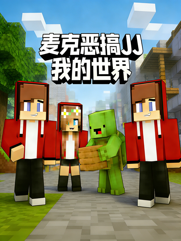 麦克恶搞JJ我的世界}
