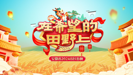 在希望的田野上安徽省农民春晚2024}