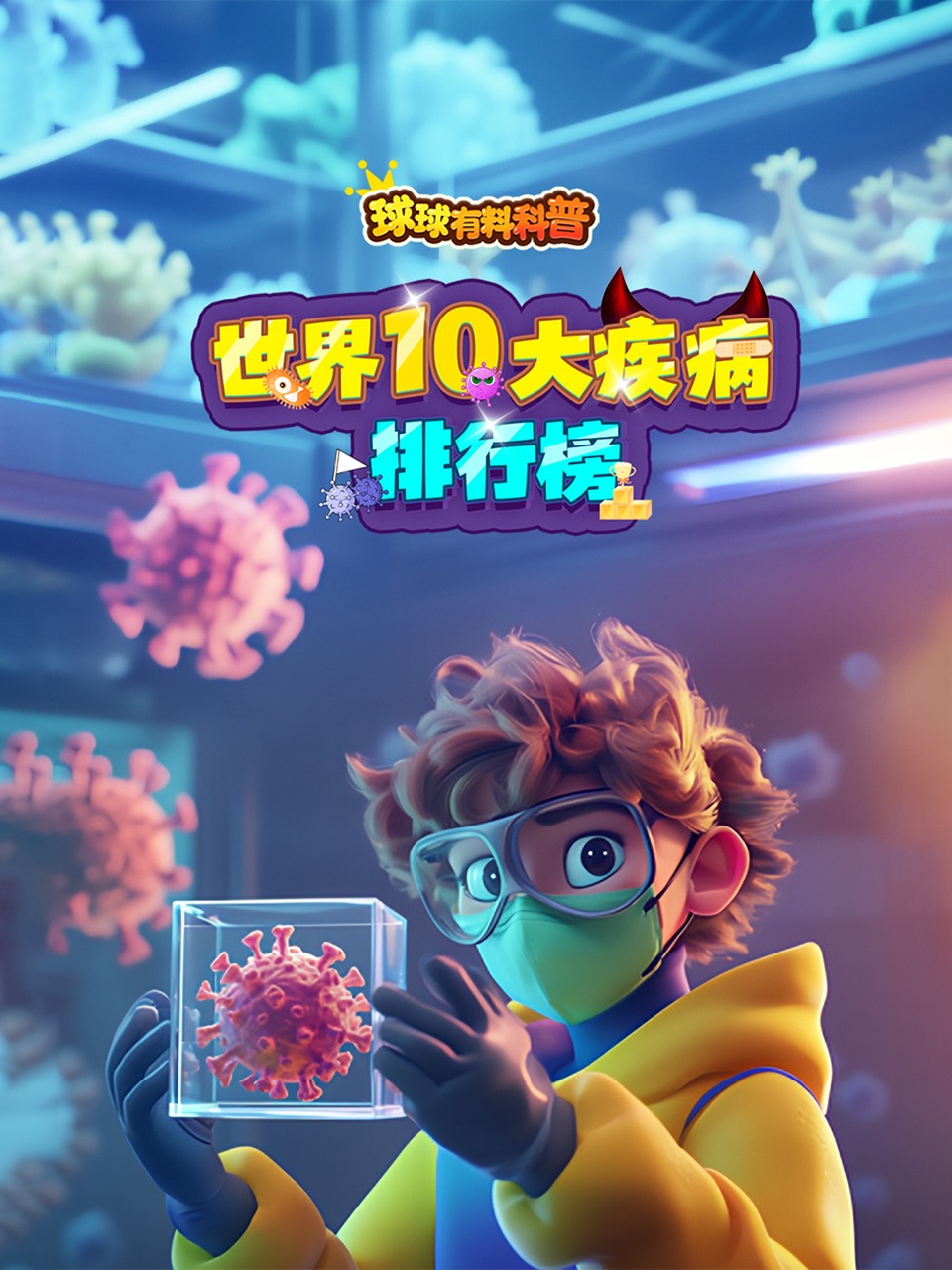 球球有料科普：世界10大疾病排行榜}