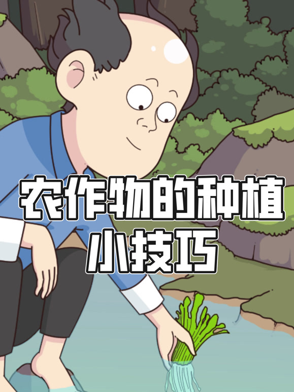 农作物的种植小技巧动态漫画}