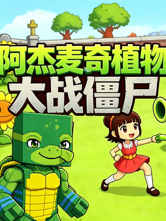 阿杰麦奇植物大战僵尸}