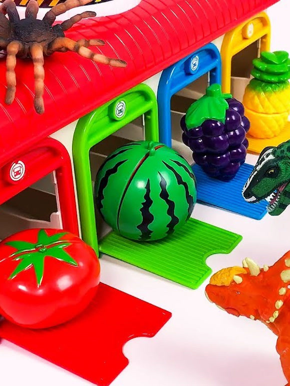 学习恐龙世界之侏罗纪公园动物颜色玩具}