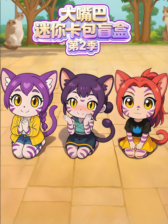 大嘴巴迷你卡包盲盒第二季}