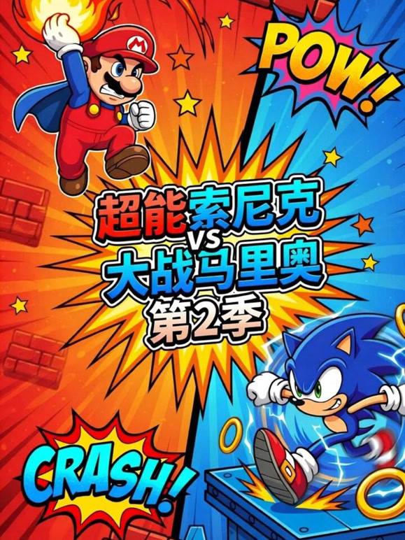 超能索尼克大战马里奥第二季}