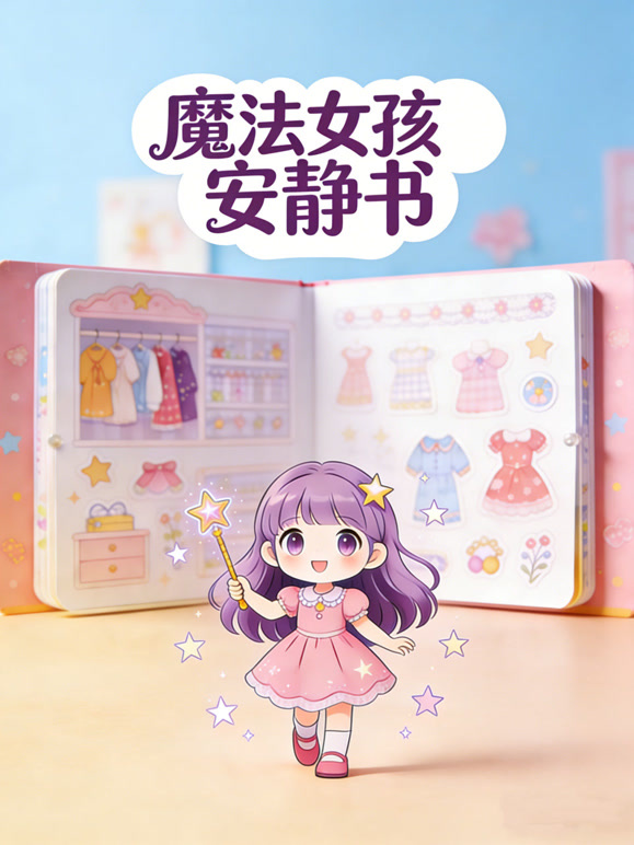 魔法女孩安静书}