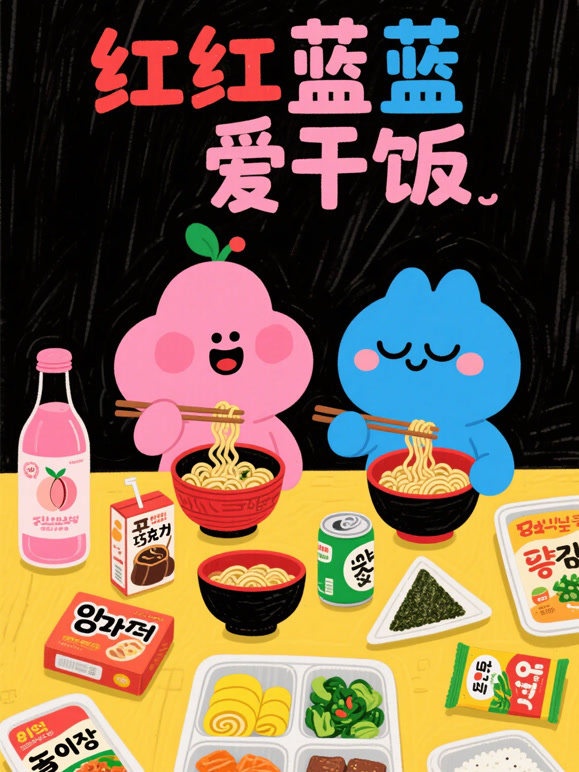 红红蓝蓝爱干饭}