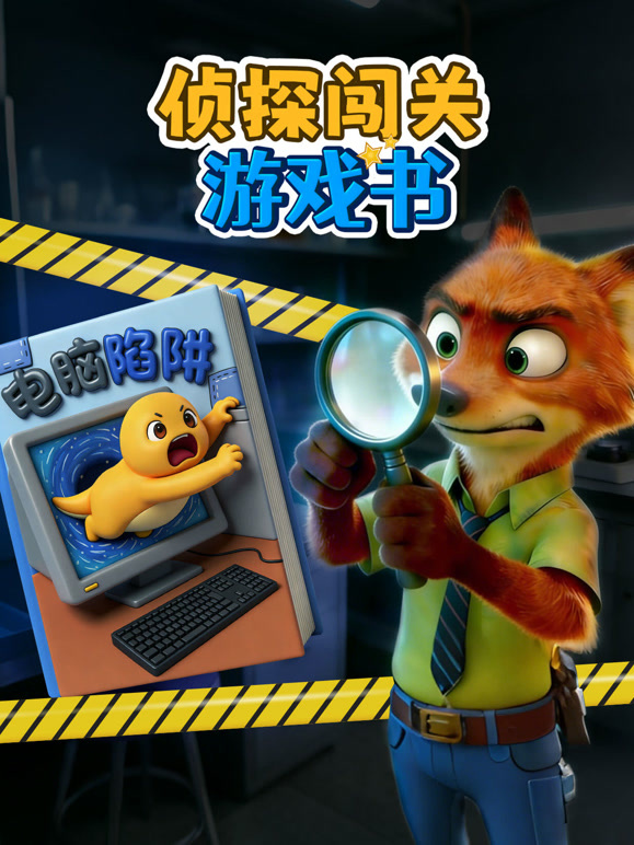 侦探闯关游戏书}