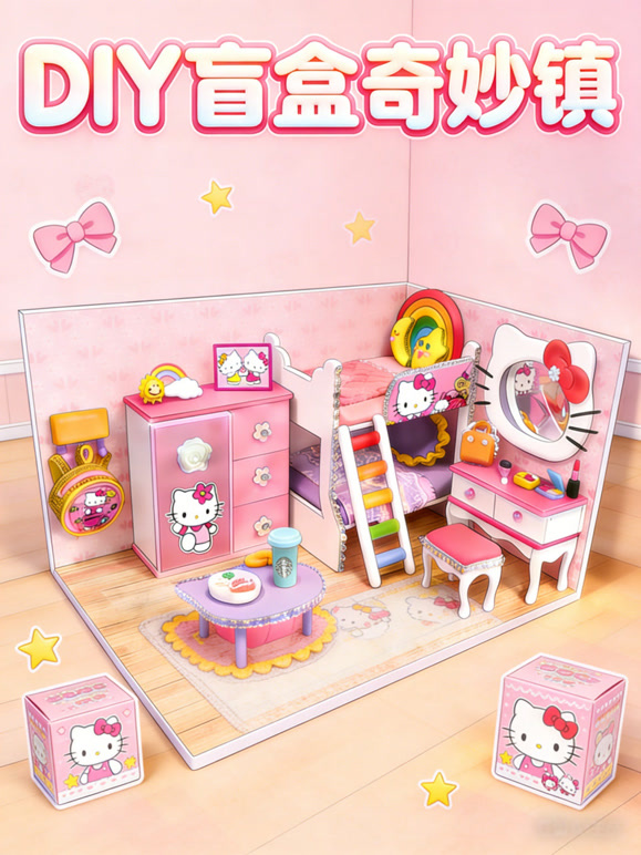 DIY盲盒奇妙镇}