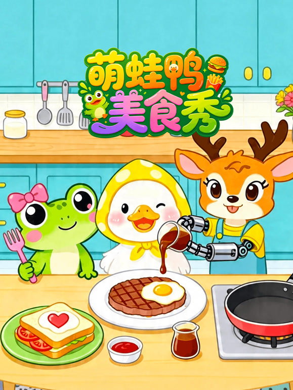 萌蛙鸭美食秀}