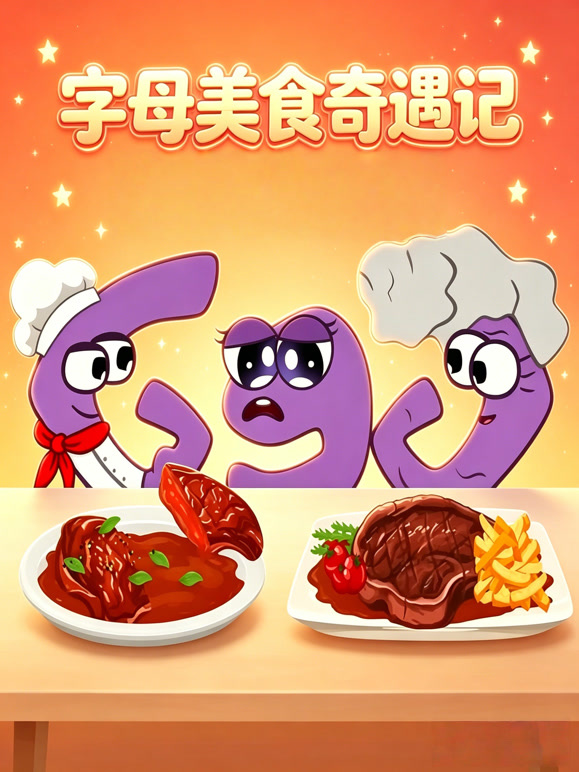 字母美食奇遇记}