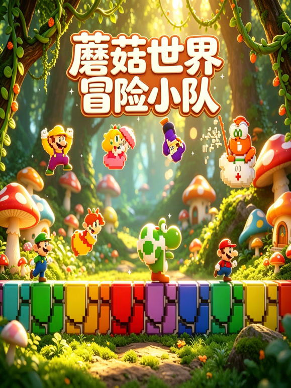 蘑菇世界冒险小队}