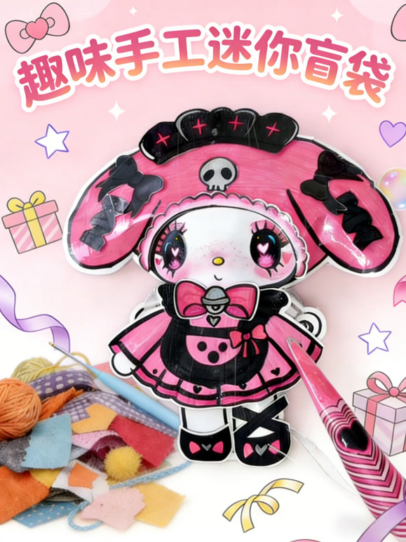 趣味手工迷你盲袋}