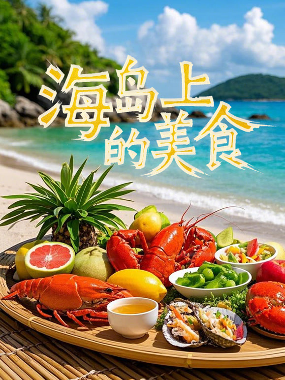 海岛上的美食}