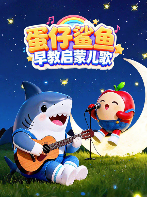 蛋仔鲨鱼早教启蒙儿歌}