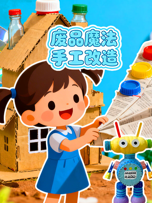 废品魔法手工改造}