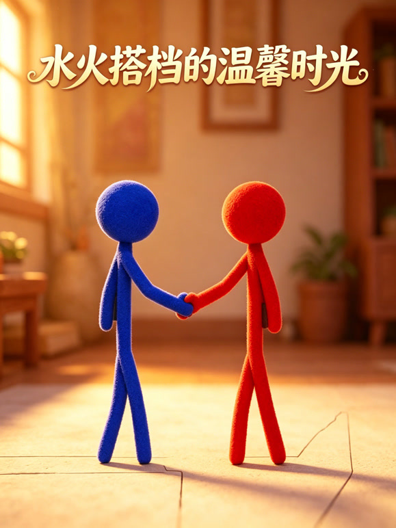 水火搭档的温馨时光}