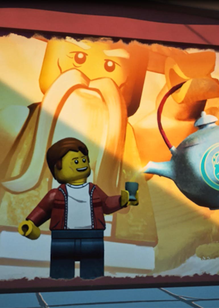 乐高幻影忍者迷你故事吴大师的茶铺普通话}