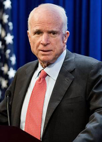 约翰·麦凯恩：丧钟为谁而鸣}