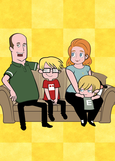 英国一家吃在正月}