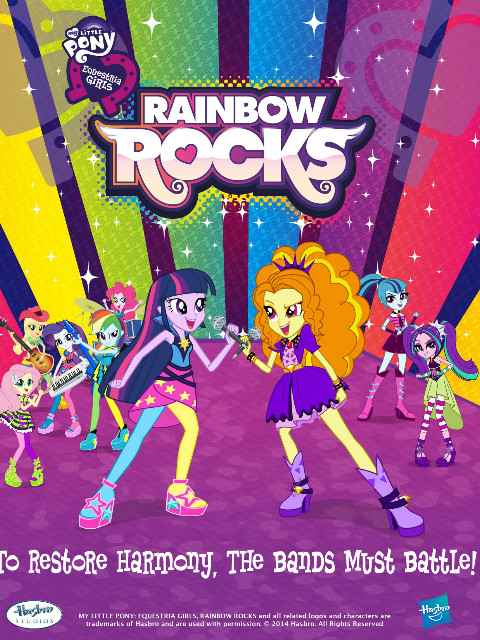 彩虹小马小马国女孩2彩虹摇滚}