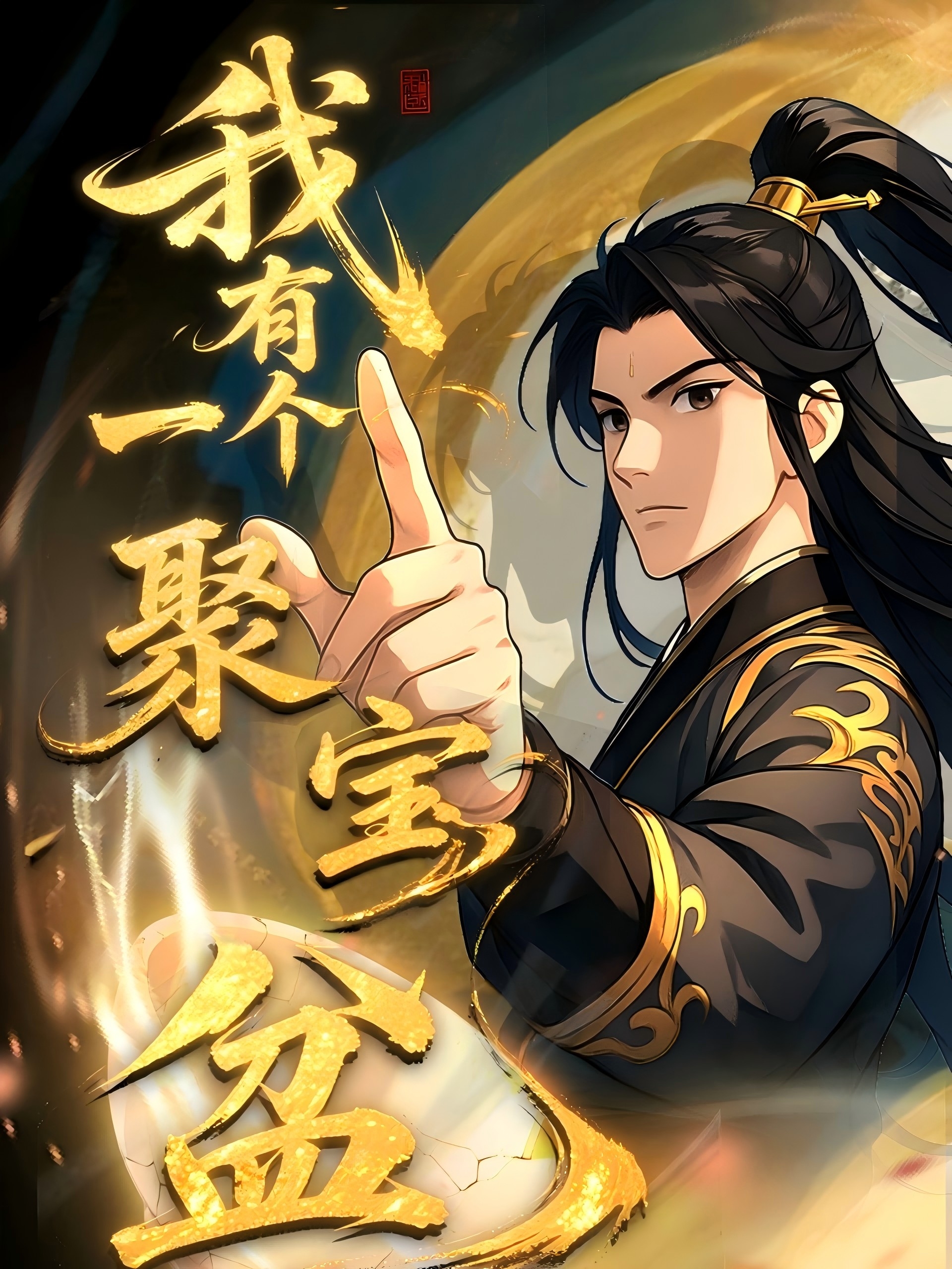 我有一个聚宝盆动态漫画}