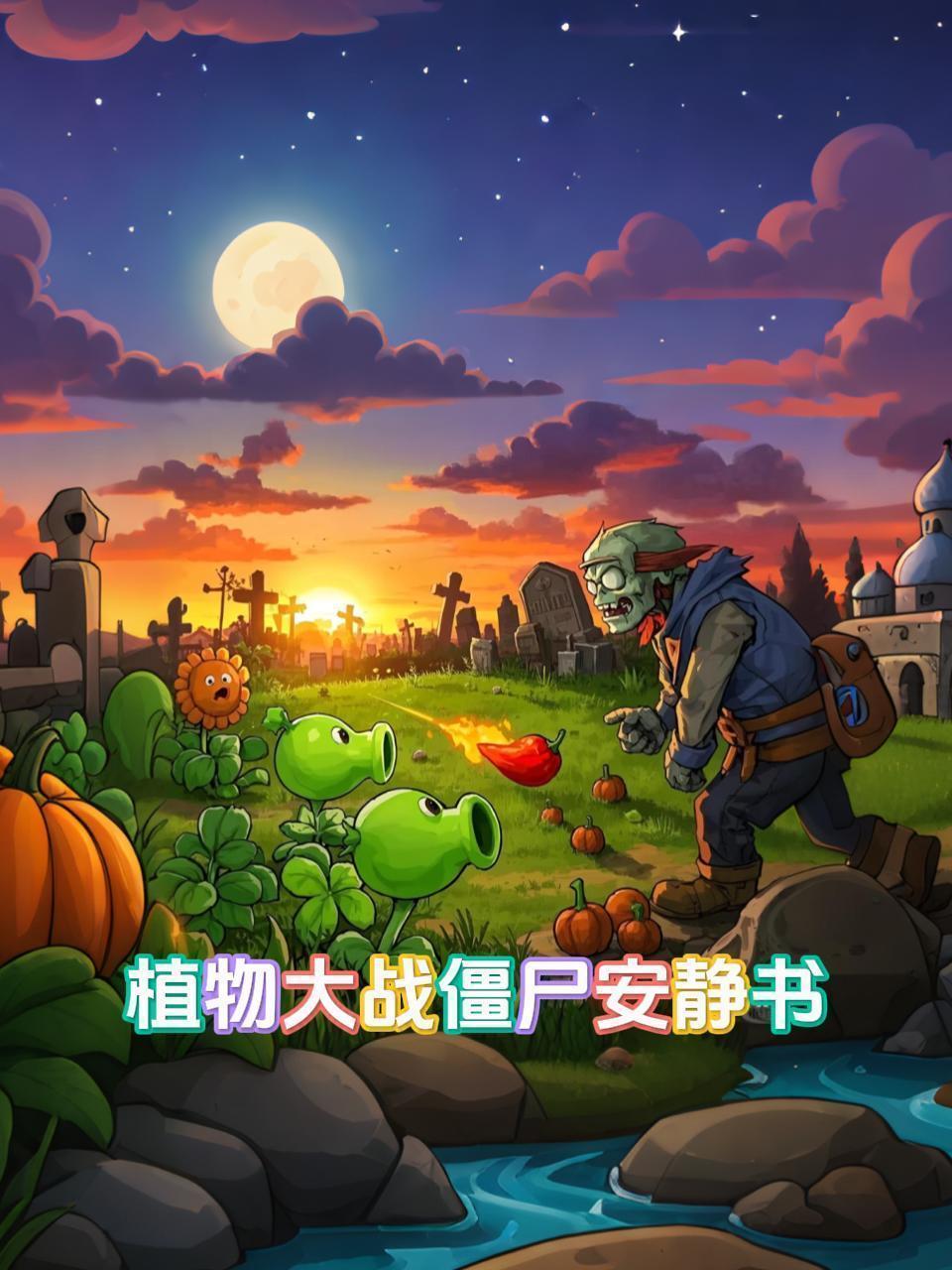 植物大战僵尸安静书}