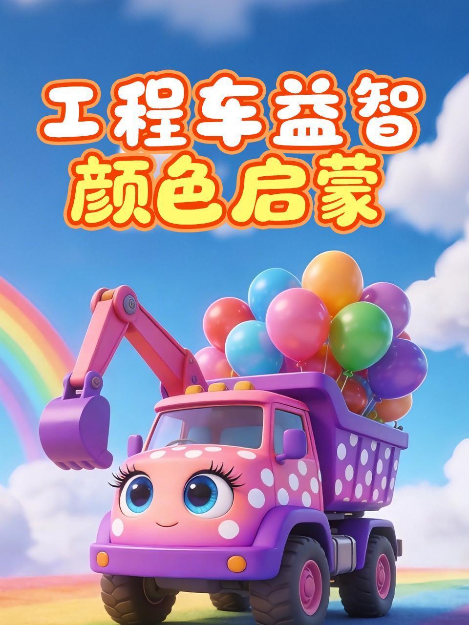 工程车益智颜色启蒙}