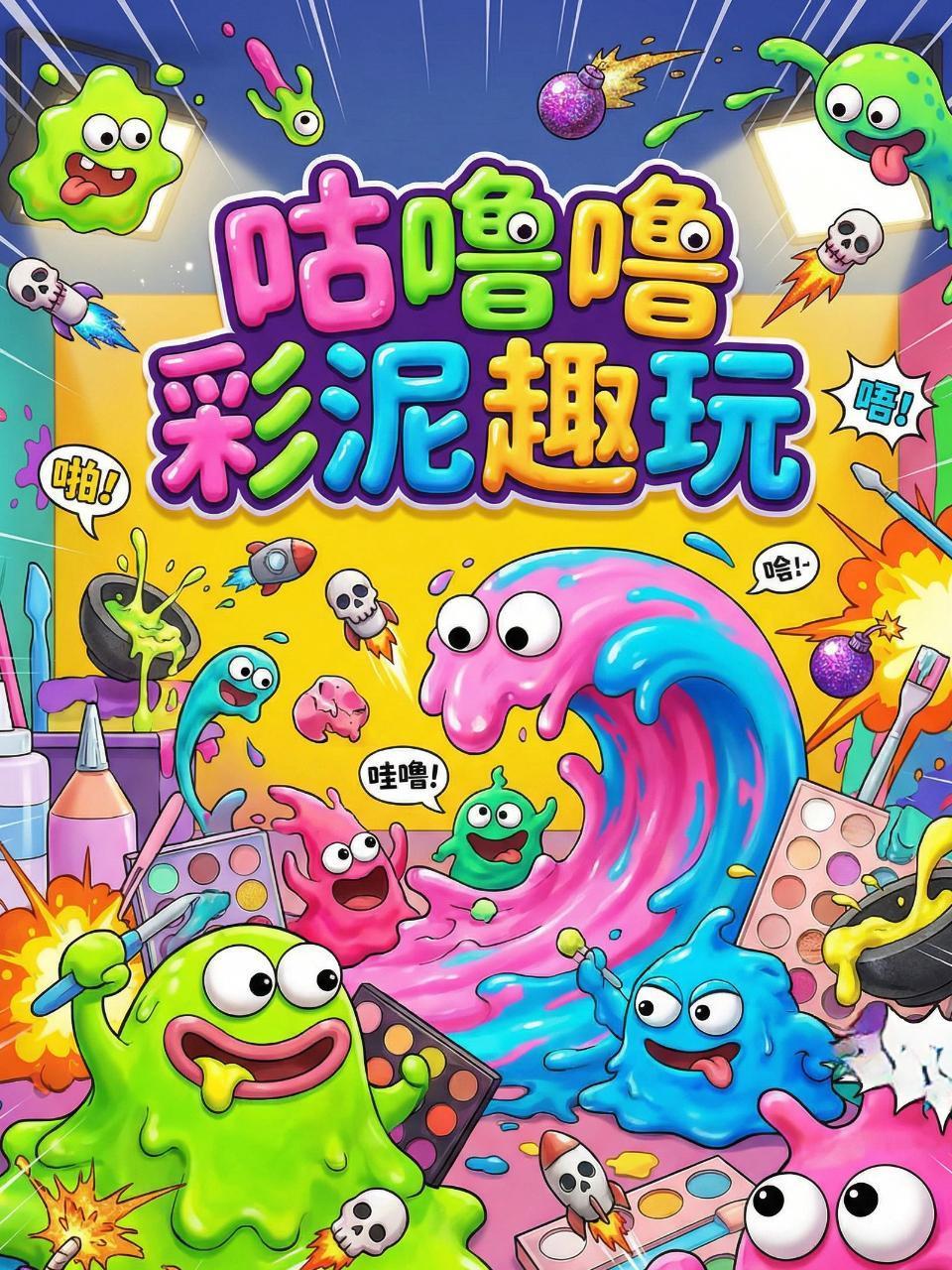 咕噜噜彩泥趣玩}