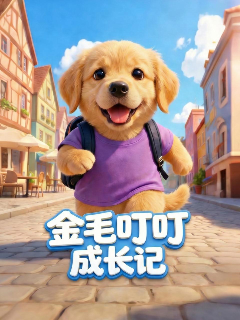金毛叮叮成长记}