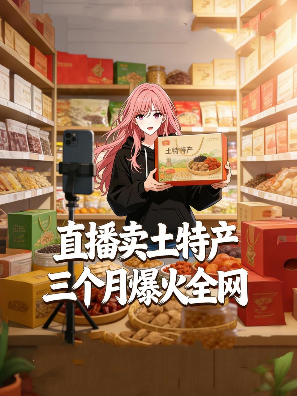 直播卖土特产，三个月爆火全网}