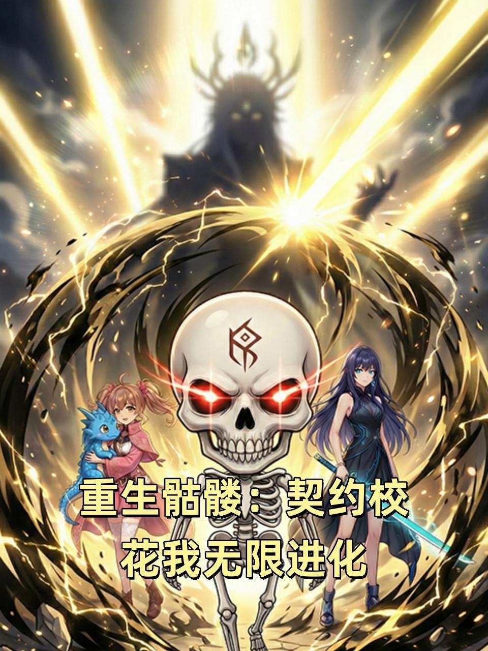 重生骷髅：契约校花我无限进化}