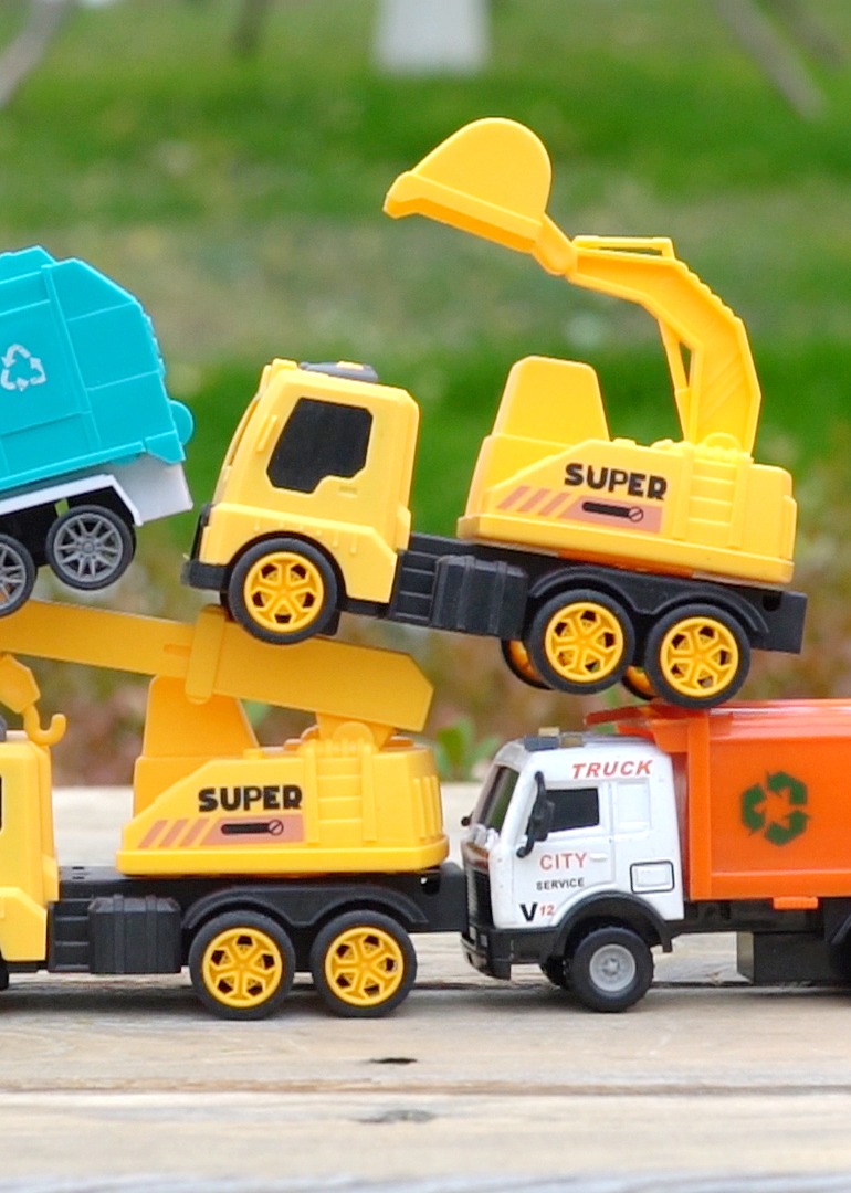 挖掘机与工程车玩具合集}