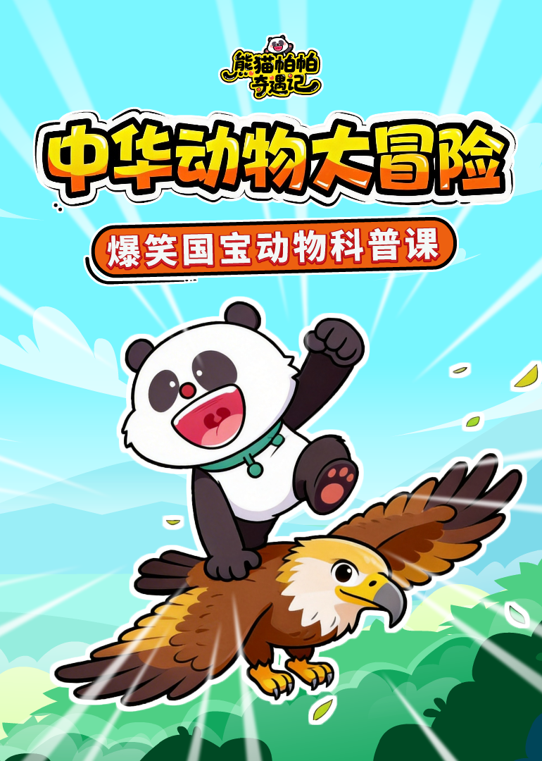熊猫帕帕奇遇记科普系列中华动物大冒险}