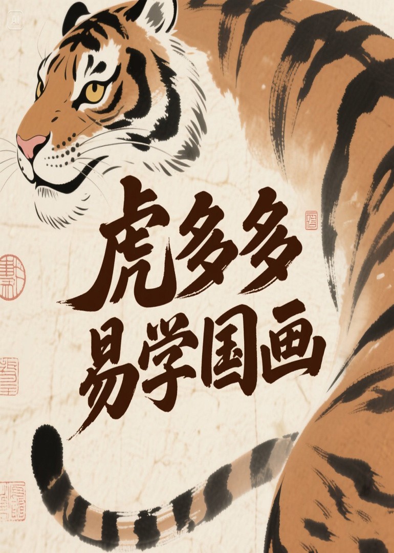 虎多多易学国画}